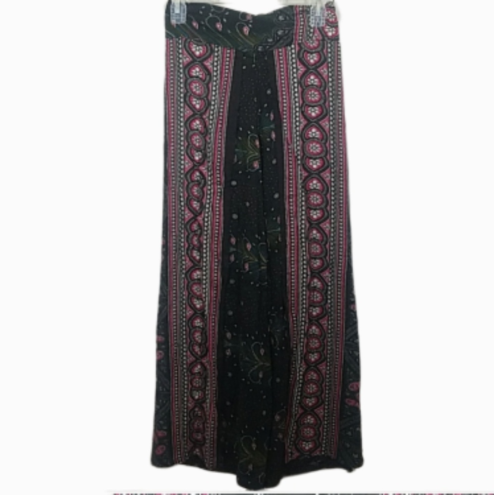 Boho Pattern Palazzo Pants